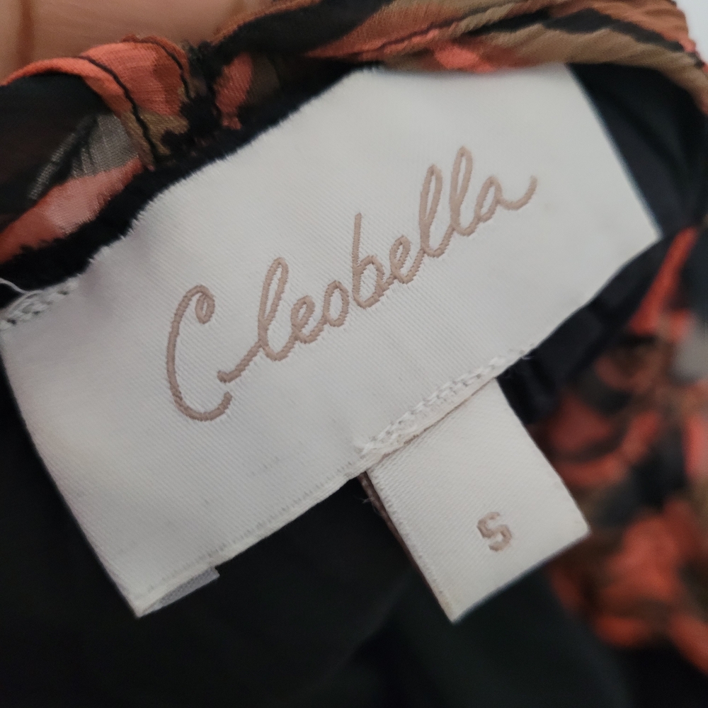 Cleobella Rust, Black & Brown Floral Maxi Dress - Picture 3 of 4